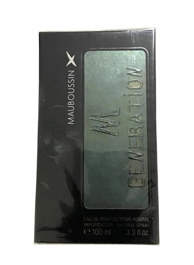 Mauboussin M Generation Eau De Parfum For Men 100Ml Natural Spray - Image 1
